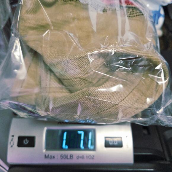 Y2K Kipling Conor Military Green Canvas Large Tote Bag Double Handle & bag charm - Picture 12 of 12